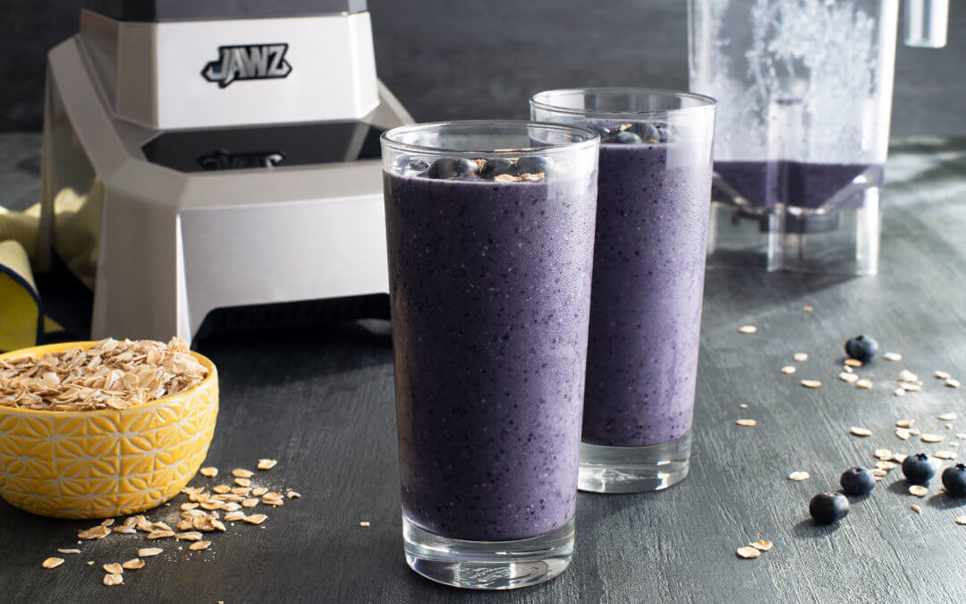 Berry Blue Oat Smoothie